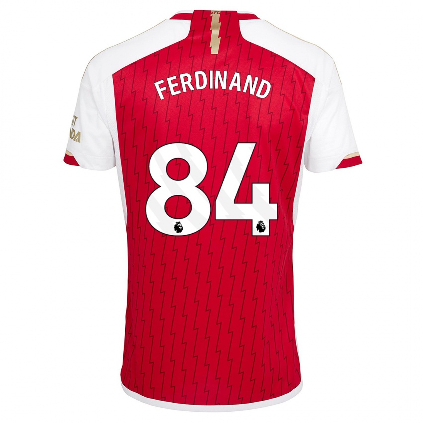 Kinder Seb Ferdinand #84 Rot Heimtrikot Trikot 2023/24 T-Shirt Österreich