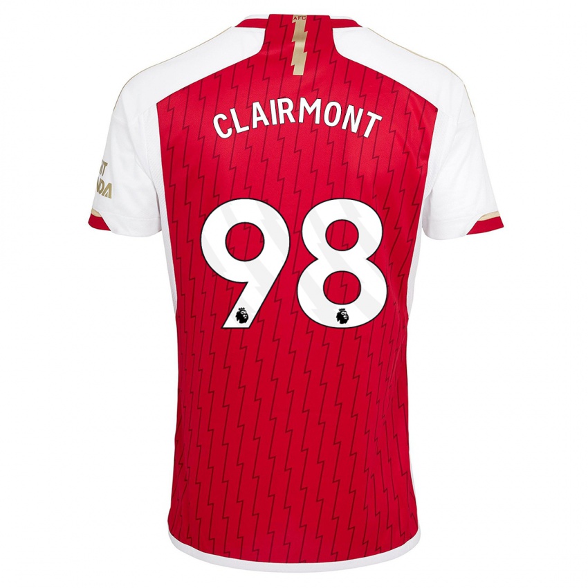 Kinder Reece Clairmont #98 Rot Heimtrikot Trikot 2023/24 T-Shirt Österreich