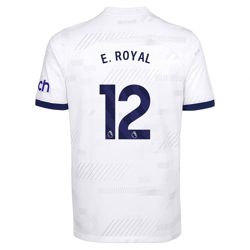 Kinder Emerson Royal #12 Weiß Heimtrikot Trikot 2023/24 T-Shirt Österreich