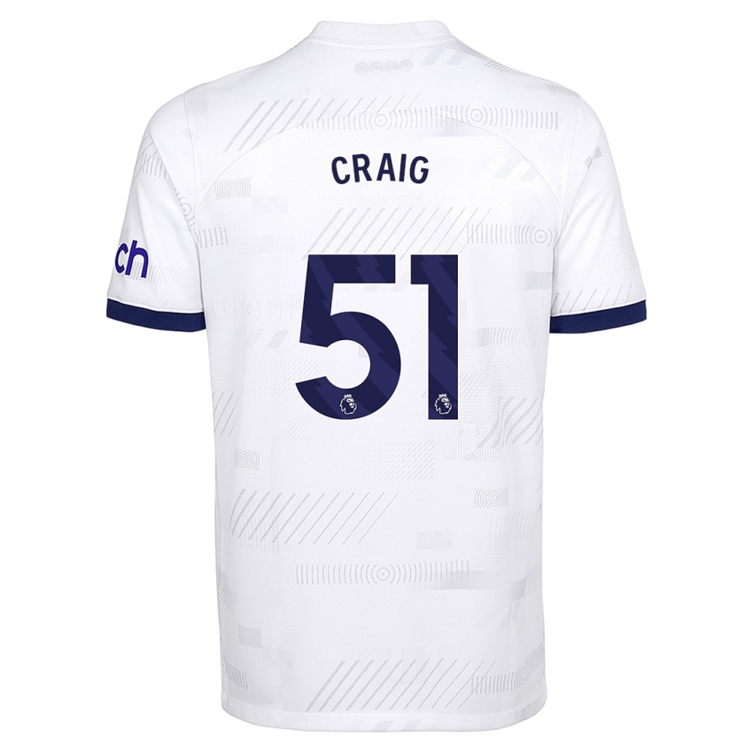 Kinder Matthew Craig #51 Weiß Heimtrikot Trikot 2023/24 T-Shirt Österreich