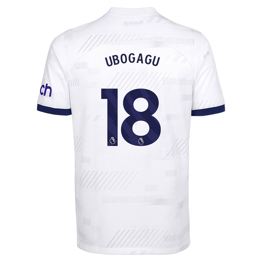 Kinder Chioma Ubogagu #18 Weiß Heimtrikot Trikot 2023/24 T-Shirt Österreich