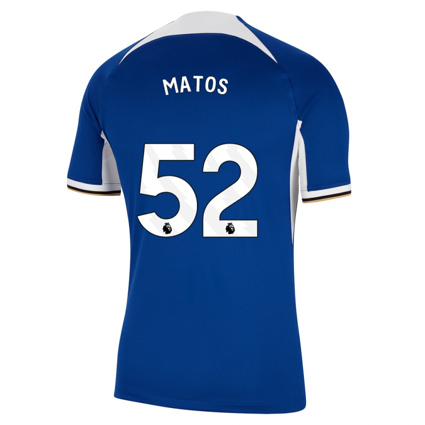 Kinder Alex Matos #52 Blau Heimtrikot Trikot 2023/24 T-Shirt Österreich