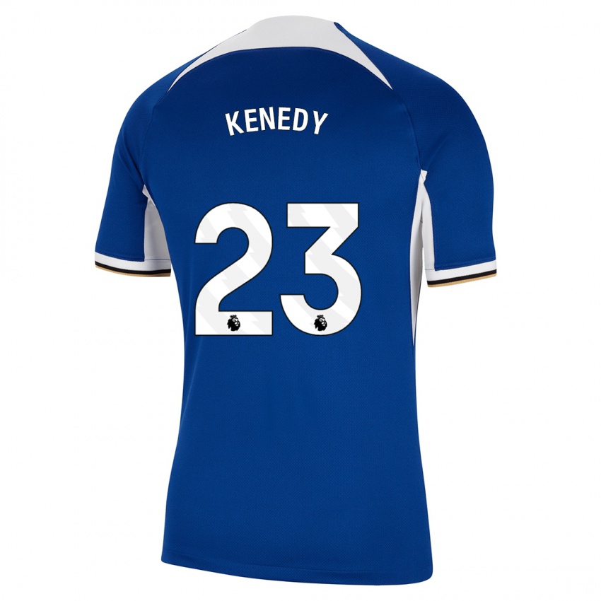 Kinder Robert Kenedy #23 Blau Heimtrikot Trikot 2023/24 T-Shirt Österreich