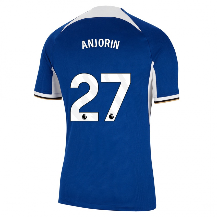 Kinder Tino Anjorin #27 Blau Heimtrikot Trikot 2023/24 T-Shirt Österreich