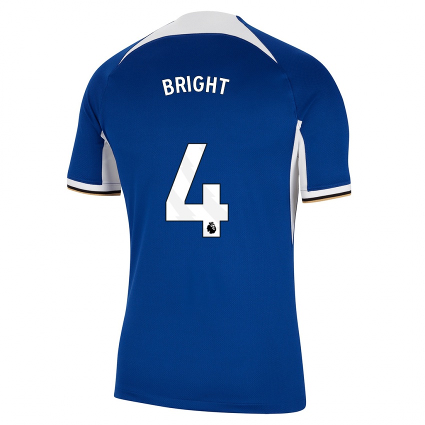 Kinder Millie Bright #4 Blau Heimtrikot Trikot 2023/24 T-Shirt Österreich