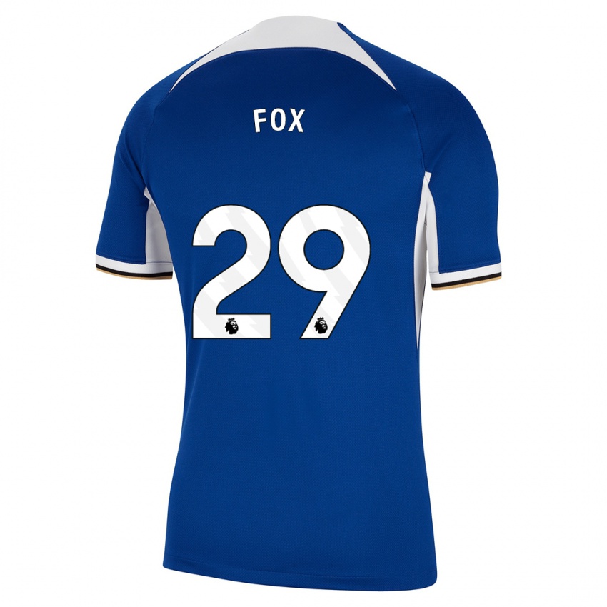 Kinder Jorja Fox #29 Blau Heimtrikot Trikot 2023/24 T-Shirt Österreich