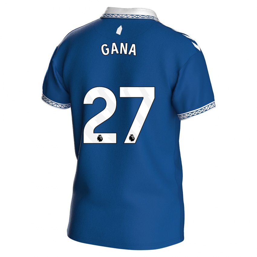 Kinder Idrissa Gueye #27 Königsblau Heimtrikot Trikot 2023/24 T-Shirt Österreich