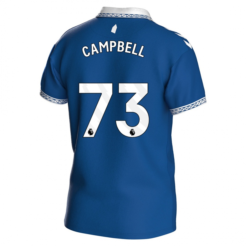 Kinder Elijah Campbell #73 Königsblau Heimtrikot Trikot 2023/24 T-Shirt Österreich