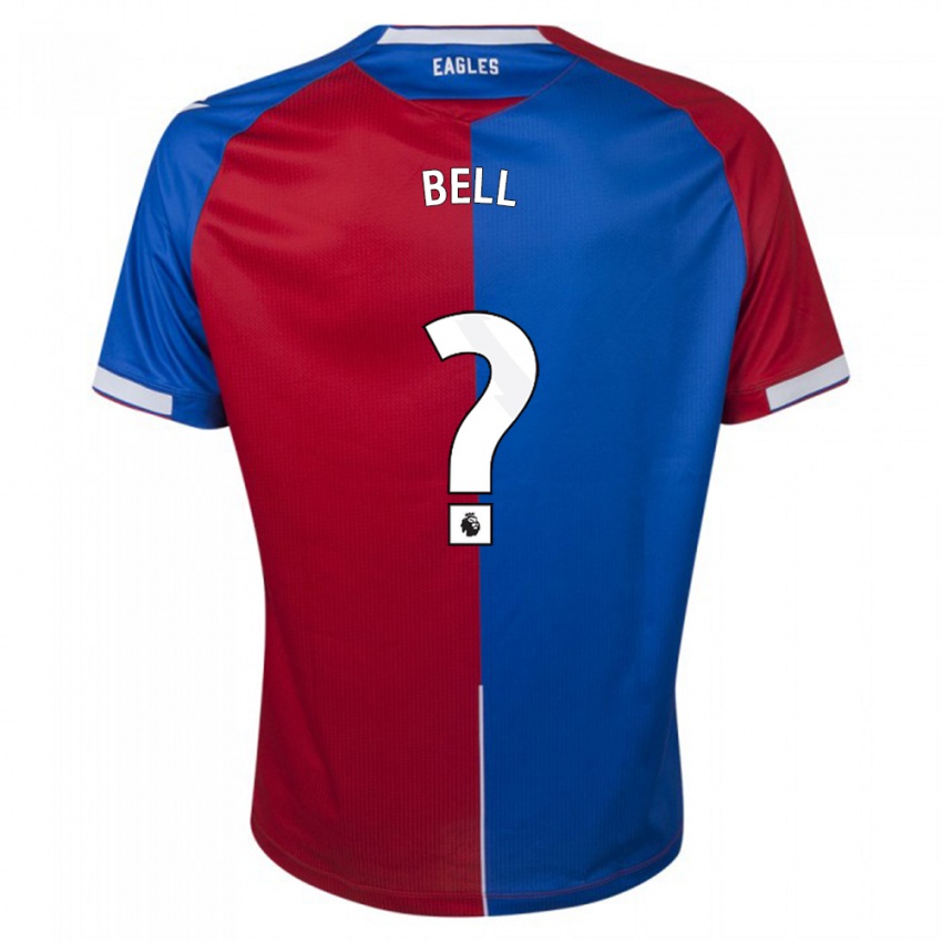Kinder Freddie Bell #0 Rot Blau Heimtrikot Trikot 2023/24 T-Shirt Österreich