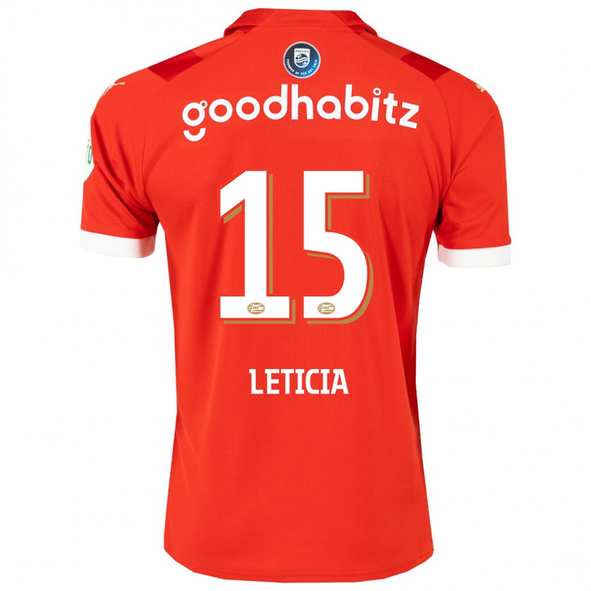 Kinder Brazil Bra Leticia #15 Rot Heimtrikot Trikot 2023/24 T-Shirt Österreich