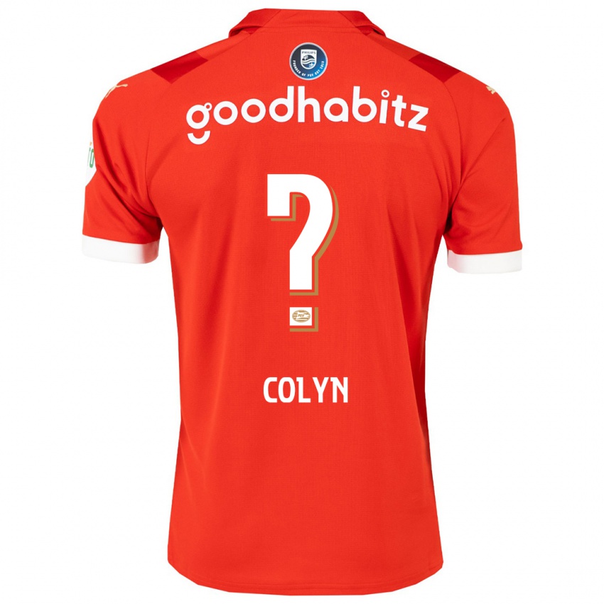 Kinder Simon Colyn #0 Rot Heimtrikot Trikot 2023/24 T-Shirt Österreich