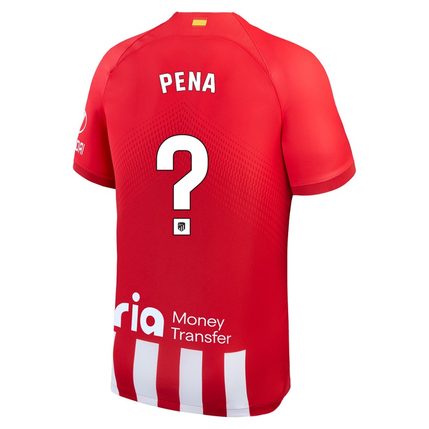 Kinder Hector Pena #0 Rot-Weiss Heimtrikot Trikot 2023/24 T-Shirt Österreich