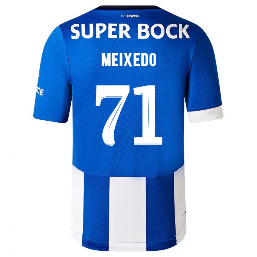 Kinder Francisco Meixedo #71 Blau Weiss Heimtrikot Trikot 2023/24 T-Shirt Österreich