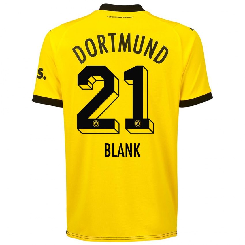 Kinder Hendry Blank #21 Gelb Heimtrikot Trikot 2023/24 T-Shirt Österreich