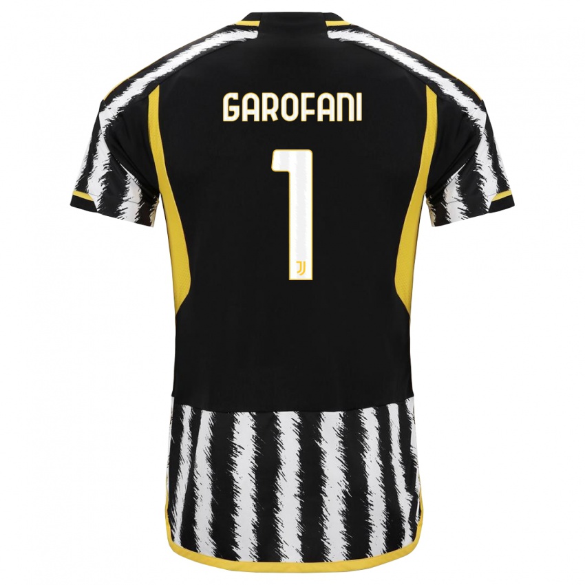 Kinder Giovanni Garofani #1 Schwarz-Weiss Heimtrikot Trikot 2023/24 T-Shirt Österreich