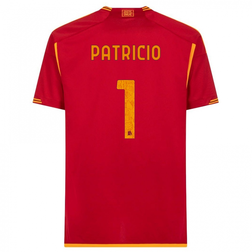 Kinder Rui Patricio #1 Rot Heimtrikot Trikot 2023/24 T-Shirt Österreich