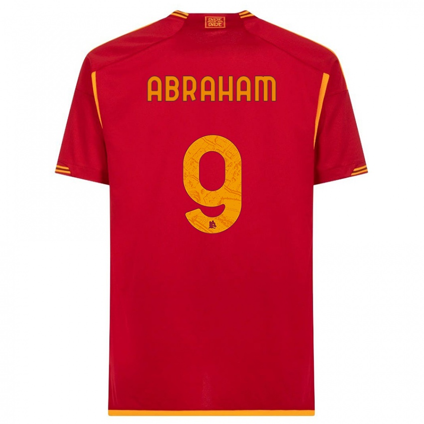 Kinder Tammy Abraham #9 Rot Heimtrikot Trikot 2023/24 T-Shirt Österreich