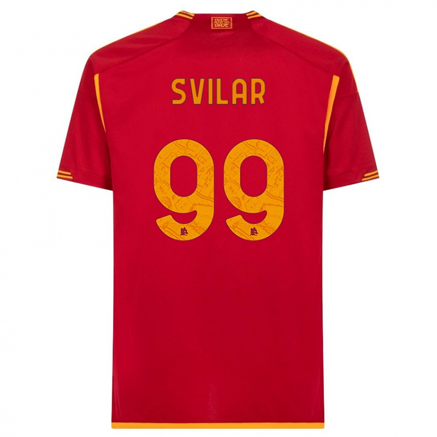 Kinder Mile Svilar #99 Rot Heimtrikot Trikot 2023/24 T-Shirt Österreich