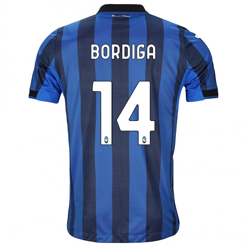 Kinder Michele Bordiga #14 Schwarz Blau Heimtrikot Trikot 2023/24 T-Shirt Österreich