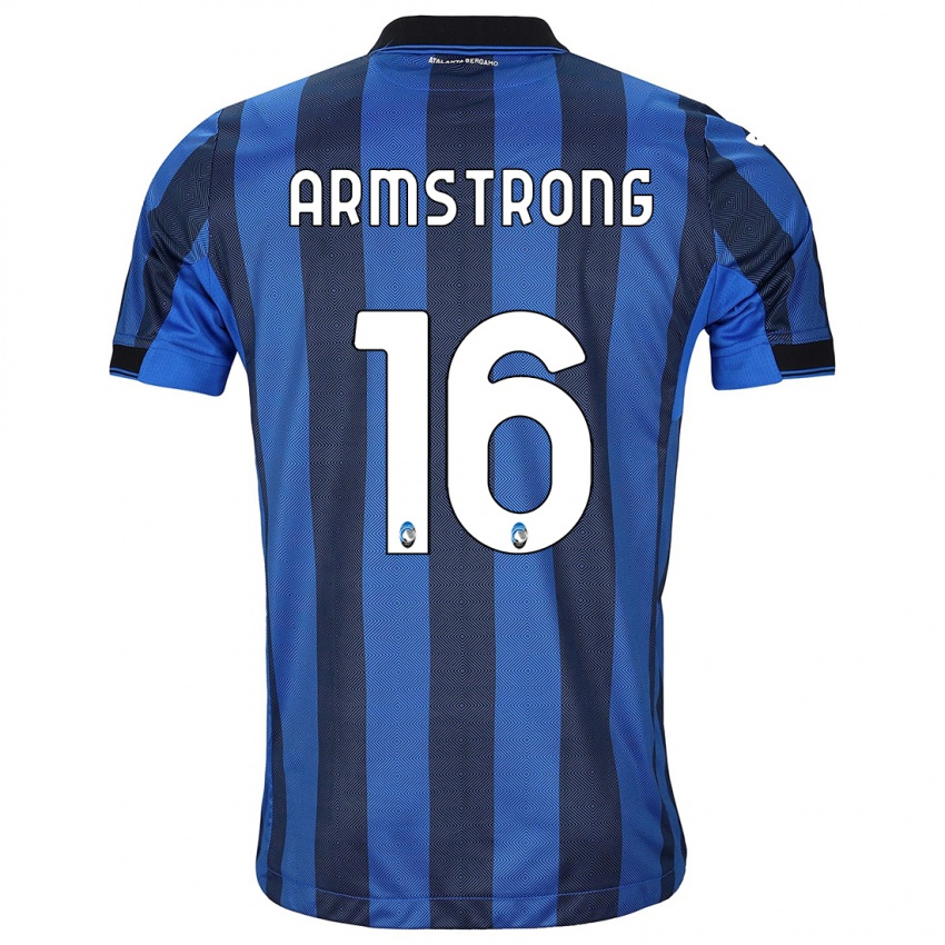 Kinder Daniel Armstrong #16 Schwarz Blau Heimtrikot Trikot 2023/24 T-Shirt Österreich