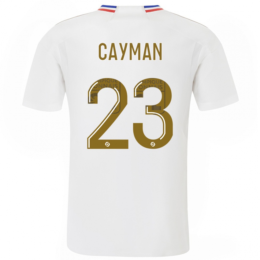 Kinder Janice Cayman #23 Weiß Heimtrikot Trikot 2023/24 T-Shirt Österreich