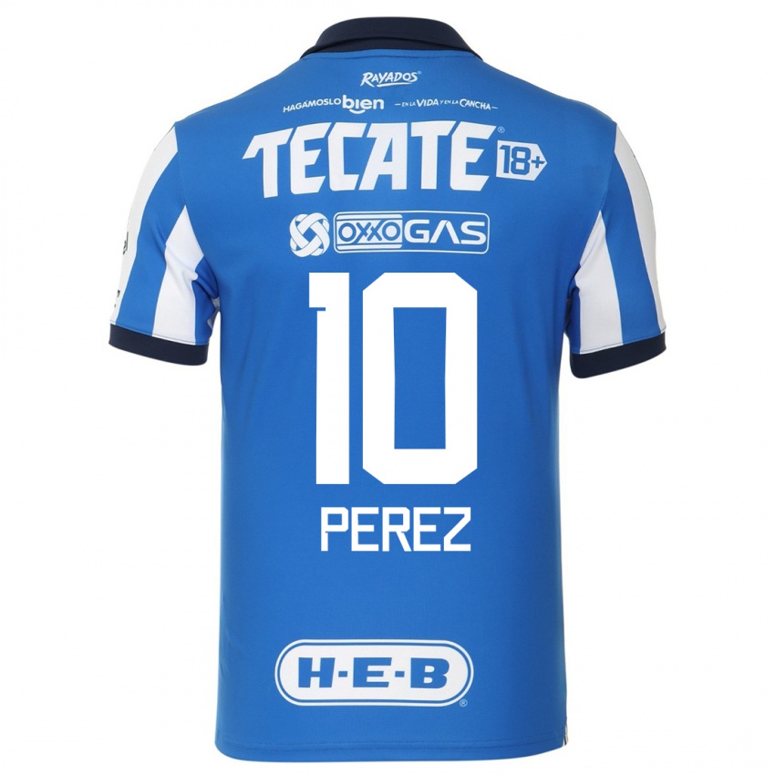 Kinder Nicole Perez #10 Blau Weiss Heimtrikot Trikot 2023/24 T-Shirt Österreich