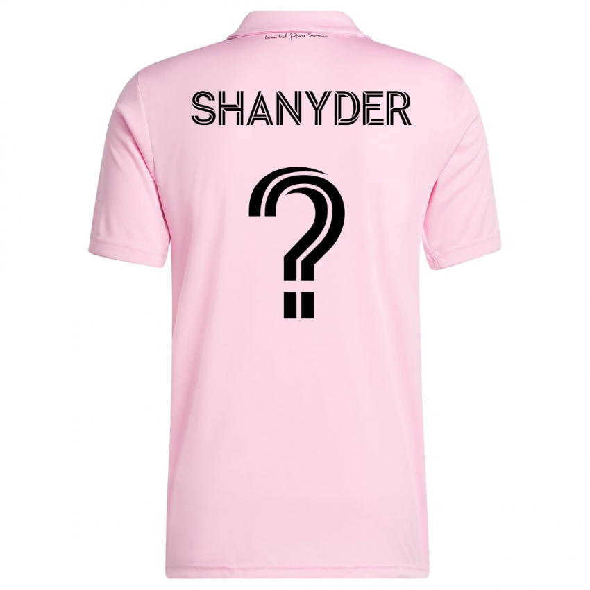 Kinder Shanyder Borgelin #0 Rosa Heimtrikot Trikot 2023/24 T-Shirt Österreich