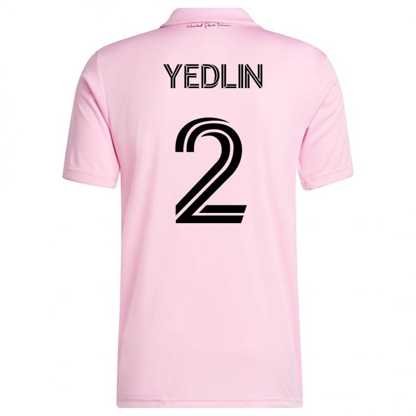 Kinder Deandre Yedlin #2 Rosa Heimtrikot Trikot 2023/24 T-Shirt Österreich
