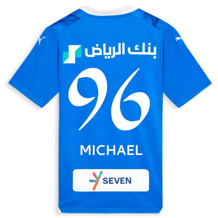 Kinder Michael #96 Blau Heimtrikot Trikot 2023/24 T-Shirt Österreich