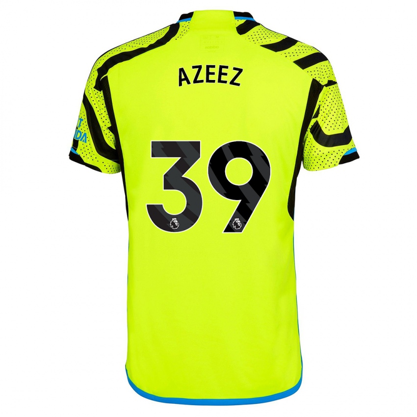 Kinder Miguel Azeez #39 Gelb Auswärtstrikot Trikot 2023/24 T-Shirt Österreich