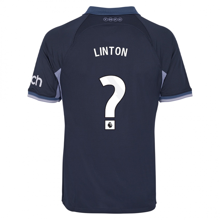 Kinder Jahziah Linton #0 Dunkelblau Auswärtstrikot Trikot 2023/24 T-Shirt Österreich