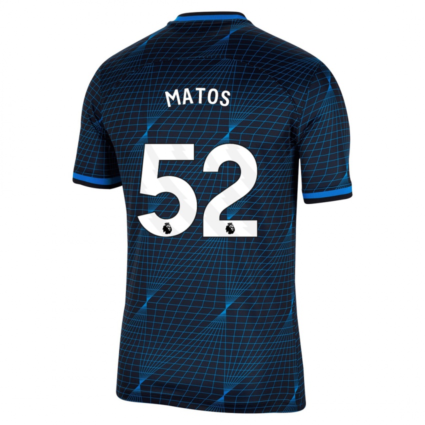 Kinder Alex Matos #52 Dunkelblau Auswärtstrikot Trikot 2023/24 T-Shirt Österreich