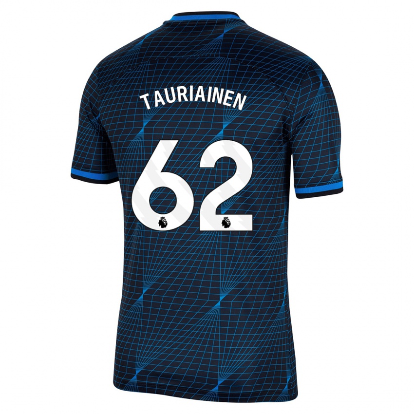 Kinder Jimi Tauriainen #62 Dunkelblau Auswärtstrikot Trikot 2023/24 T-Shirt Österreich