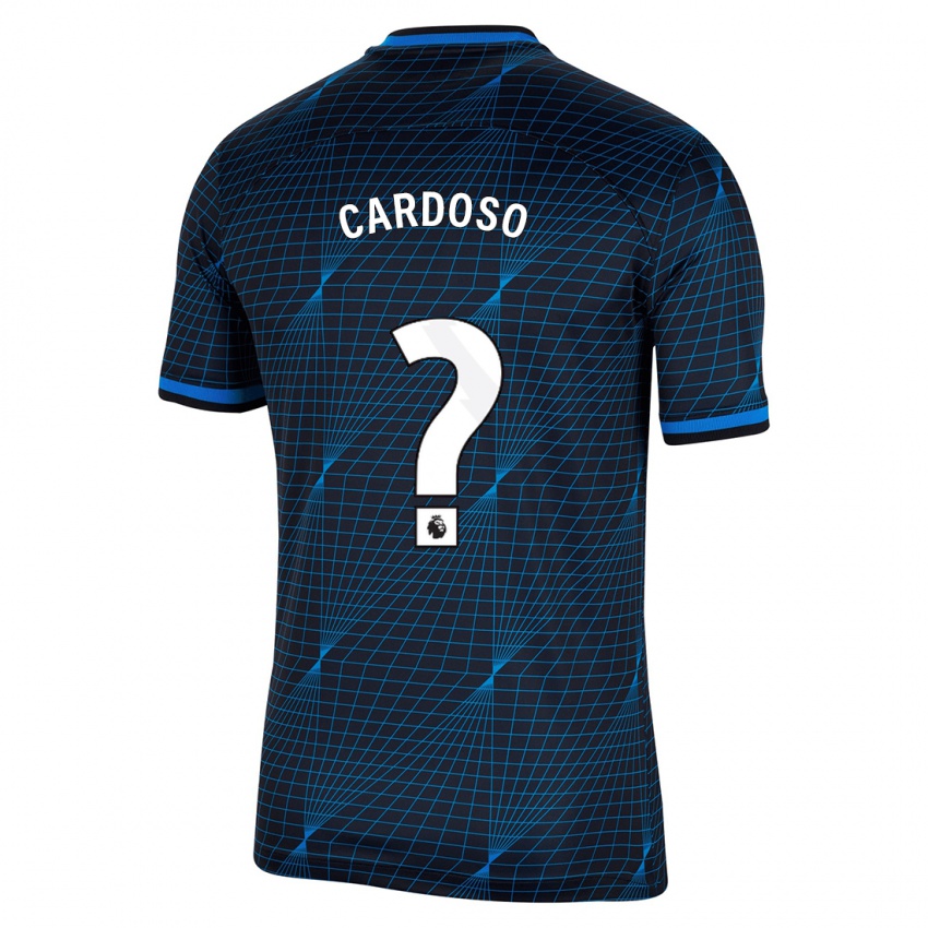 Kinder Leo Cardoso #0 Dunkelblau Auswärtstrikot Trikot 2023/24 T-Shirt Österreich