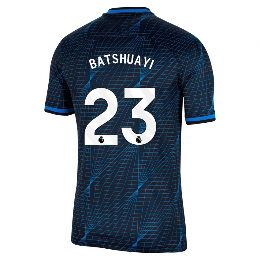 Kinder Michy Batshuayi #23 Dunkelblau Auswärtstrikot Trikot 2023/24 T-Shirt Österreich