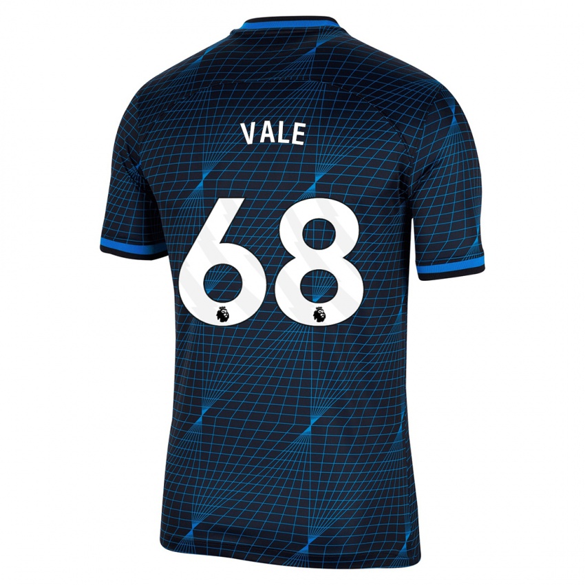 Kinder Harvey Vale #68 Dunkelblau Auswärtstrikot Trikot 2023/24 T-Shirt Österreich