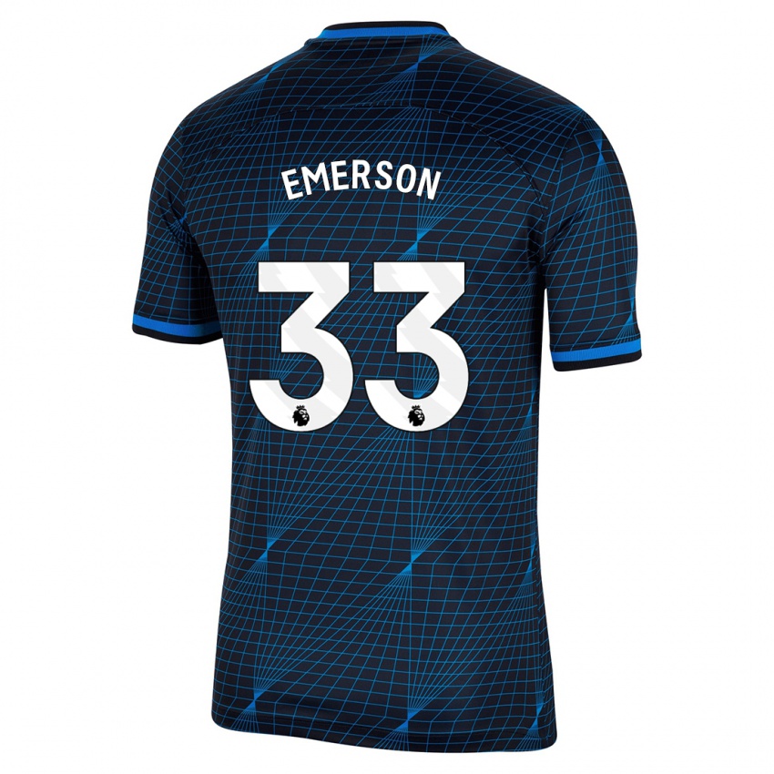 Kinder Emerson #33 Dunkelblau Auswärtstrikot Trikot 2023/24 T-Shirt Österreich