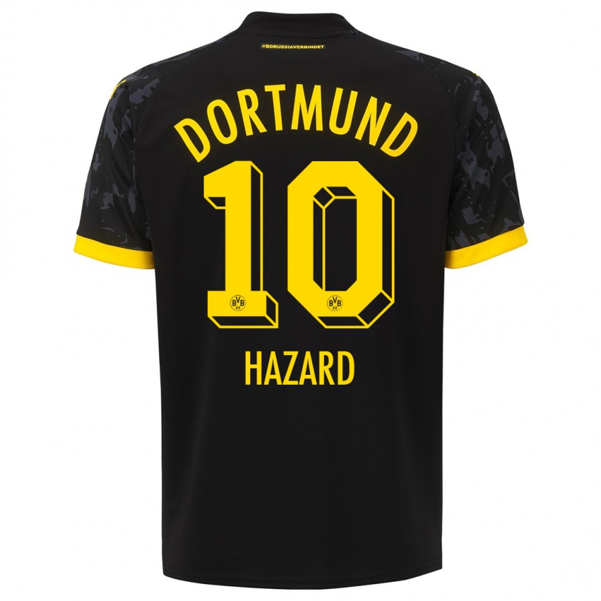 Kinder Thorgan Hazard #10 Schwarz Auswärtstrikot Trikot 2023/24 T-Shirt Österreich