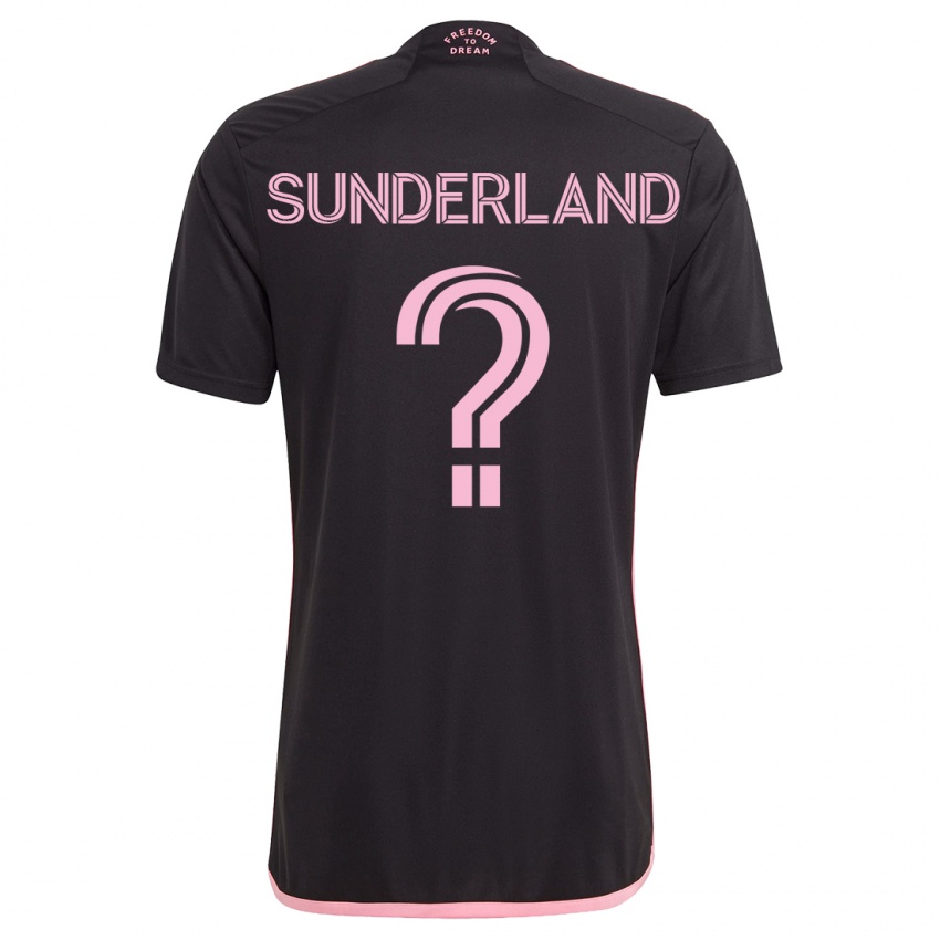 Kinder Lawson Sunderland #0 Schwarz Auswärtstrikot Trikot 2023/24 T-Shirt Österreich