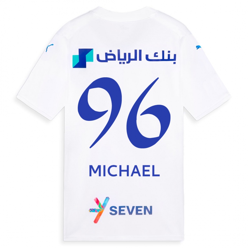 Kinder Michael #96 Weiß Auswärtstrikot Trikot 2023/24 T-Shirt Österreich