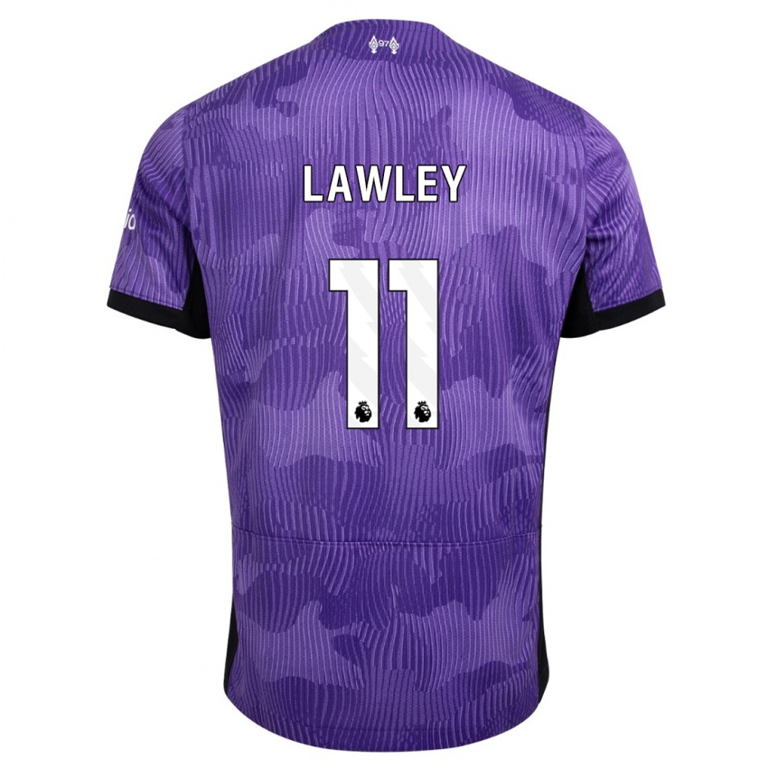 Kinder Melissa Lawley #11 Lila Ausweichtrikot Trikot 2023/24 T-Shirt Österreich