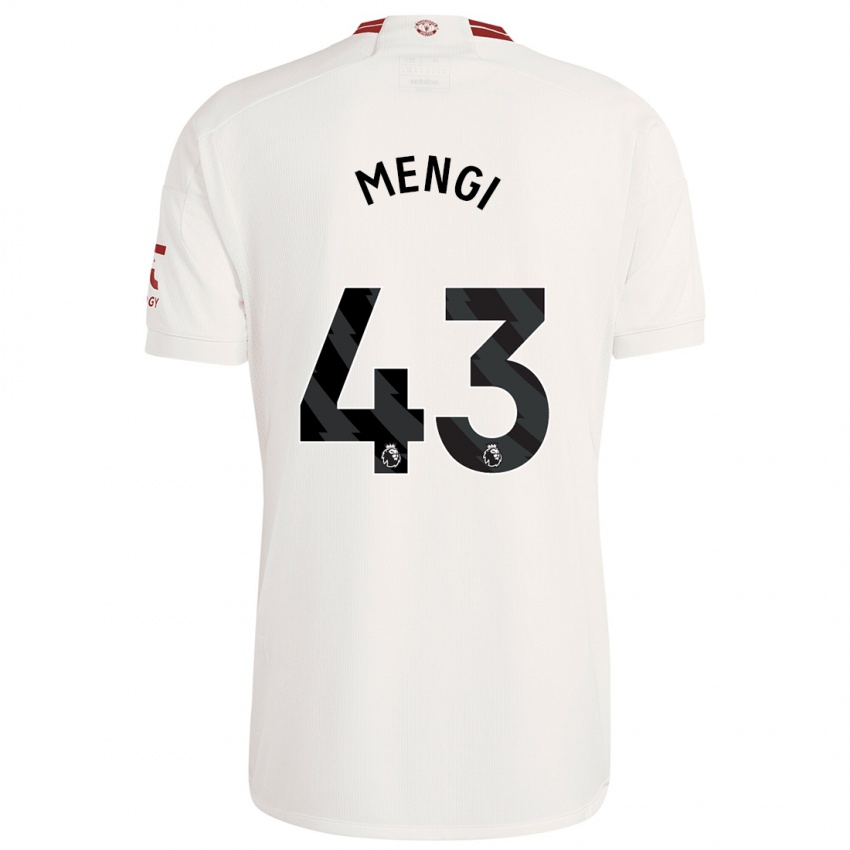 Kinder Teden Mengi #43 Weiß Ausweichtrikot Trikot 2023/24 T-Shirt Österreich