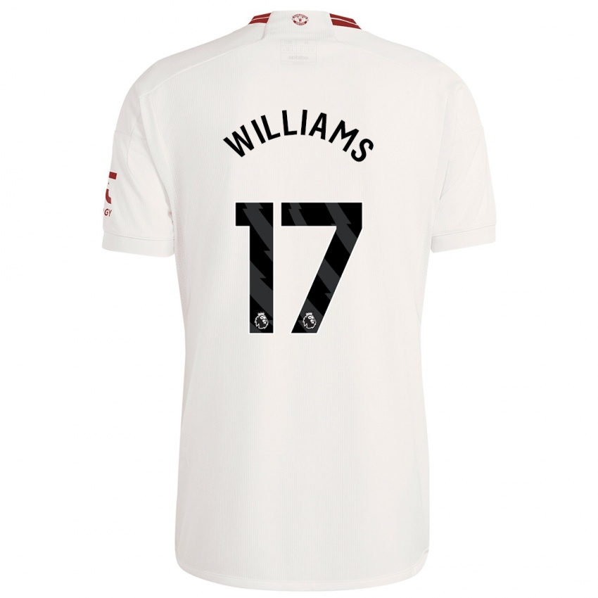 Kinder Rachel Williams #17 Weiß Ausweichtrikot Trikot 2023/24 T-Shirt Österreich