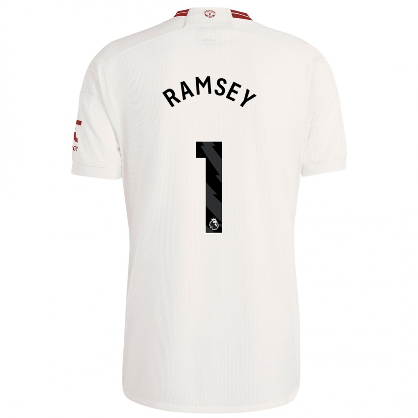 Kinder Emily Ramsey #1 Weiß Ausweichtrikot Trikot 2023/24 T-Shirt Österreich