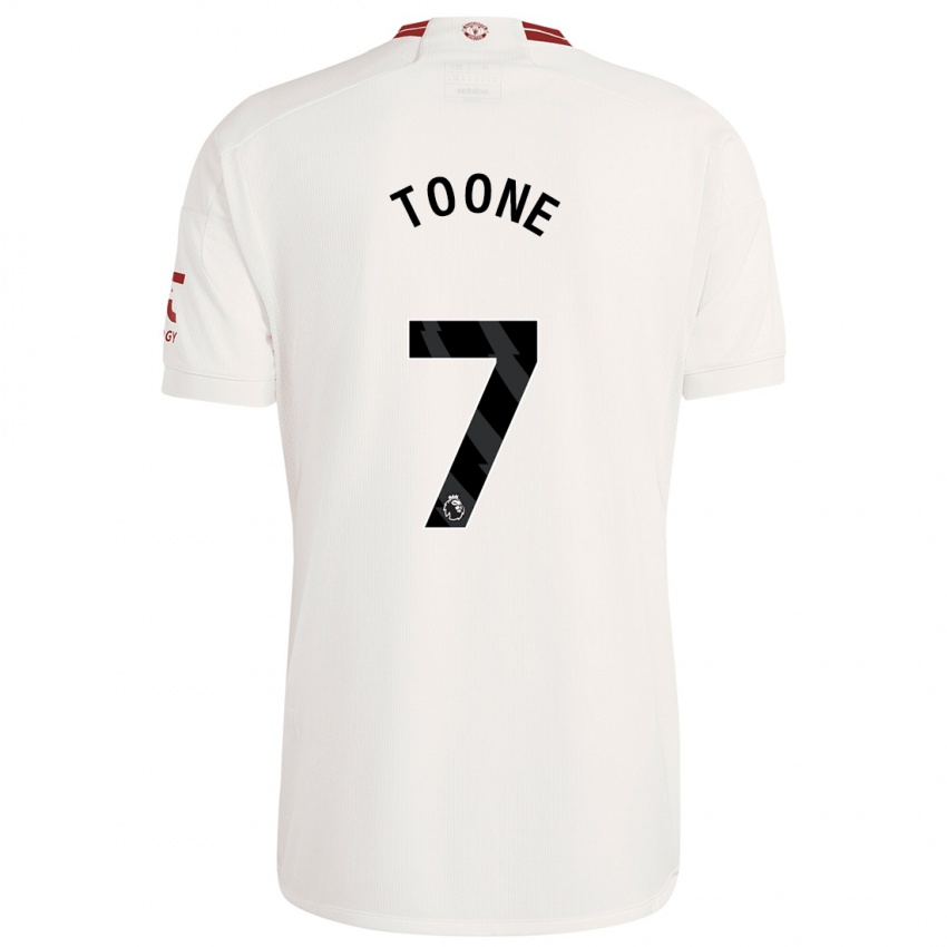 Kinder Ella Toone #7 Weiß Ausweichtrikot Trikot 2023/24 T-Shirt Österreich