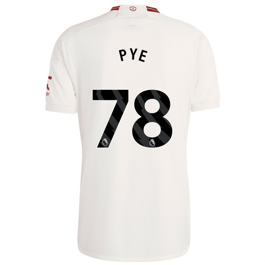 Kinder Logan Pye #78 Weiß Ausweichtrikot Trikot 2023/24 T-Shirt Österreich