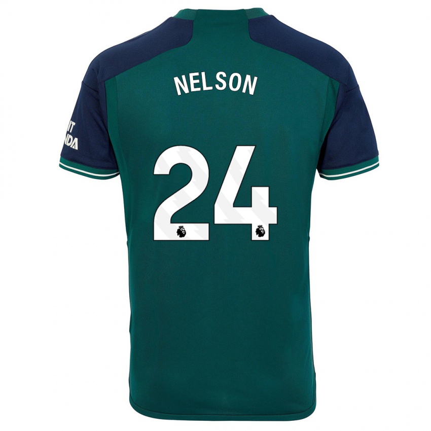 Kinder Reiss Nelson #24 Grün Ausweichtrikot Trikot 2023/24 T-Shirt Österreich