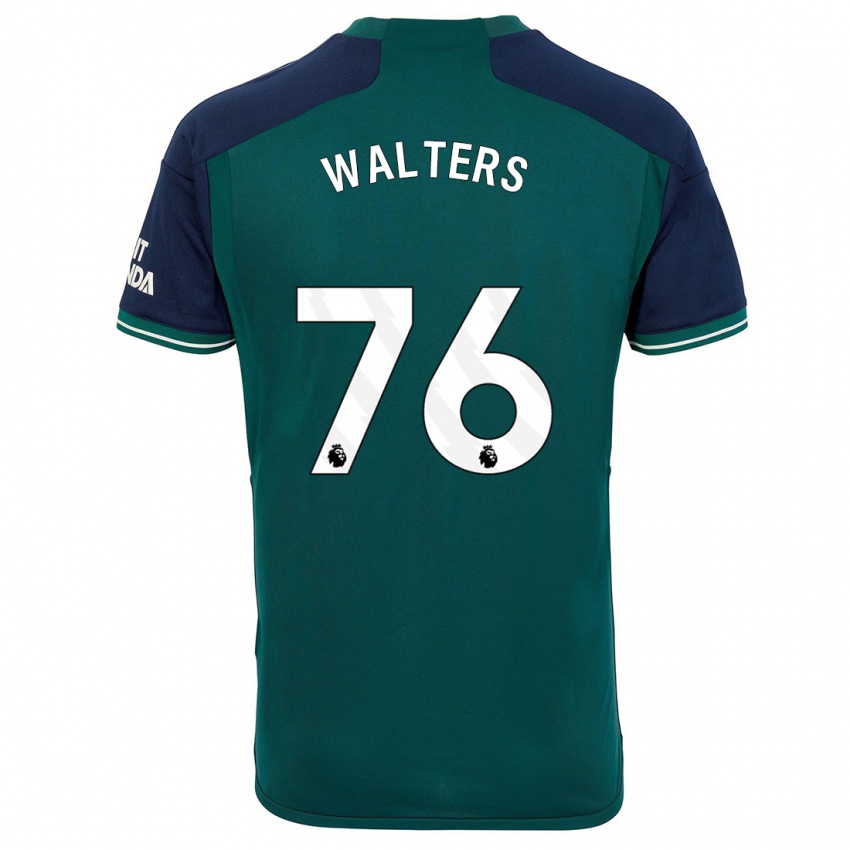 Kinder Reuell Walters #76 Grün Ausweichtrikot Trikot 2023/24 T-Shirt Österreich