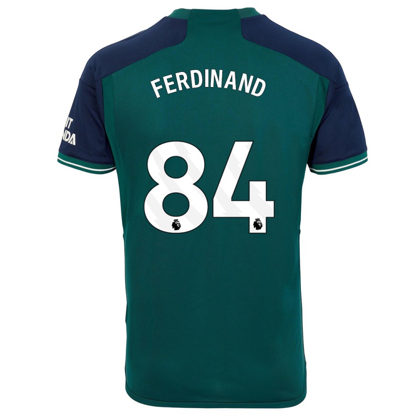 Kinder Seb Ferdinand #84 Grün Ausweichtrikot Trikot 2023/24 T-Shirt Österreich