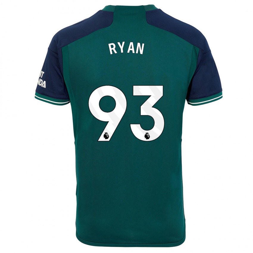 Kinder Kamarni Ryan #93 Grün Ausweichtrikot Trikot 2023/24 T-Shirt Österreich